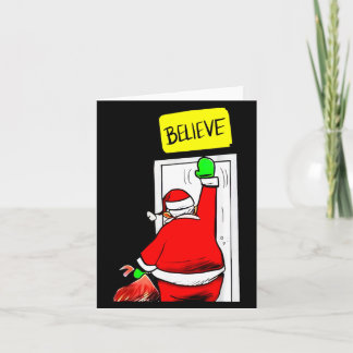 Cartão Natal Acredite no Papai Noel