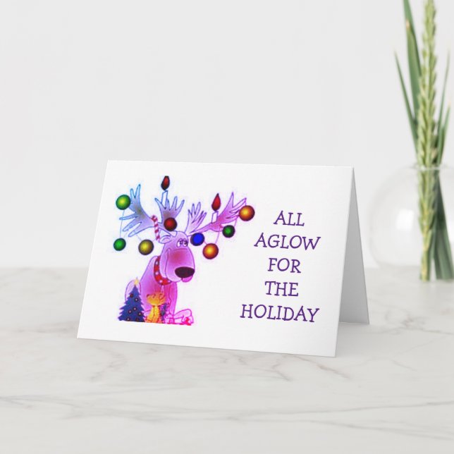 CARTÃO NATAL ADULTO "TODO UM LUXO PARA CHRITMAS" (Frente)