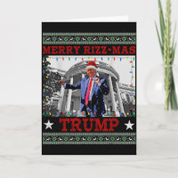 Natal Alegre Trump Divertido Humorístico Dança Tru