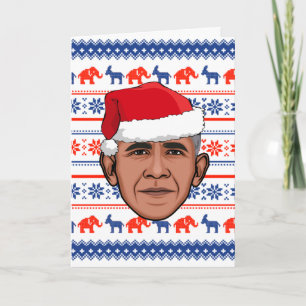 CARTÃO NATAL BARACK OBAMA