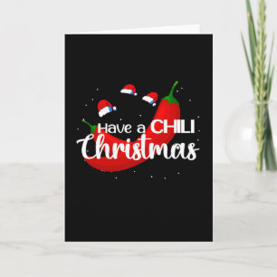 Cartão Natal com Pimenta Malagueta Design, Unisexo