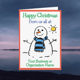 Cartão Natal da Empresa ou Organização