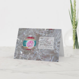 Cartão Natal da Escritura de bíblias