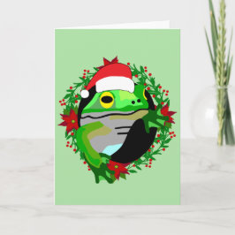 Cartão Natal da Rãzinha