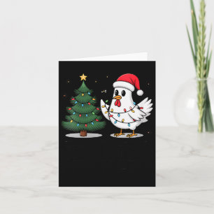 Cartão Natal das Galinhas Alegre Ultrygeist Feminino Gali