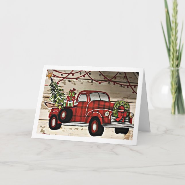 CARTÃO NATAL DE MERCADO E VOCÊ É APRECIADO ***BOSS** (Frente)