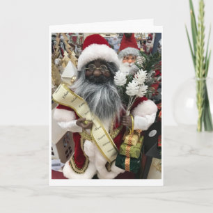 Cartão *NATAL DE MERCADORIAS* e *FELIZ ANO NOVO*