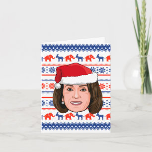 CARTÃO NATAL DE NANCY PELOSI