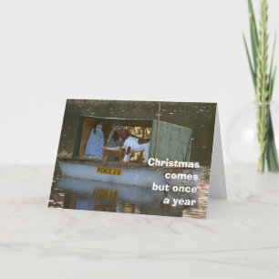 Cartão Natal de Natal de Natividade