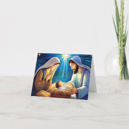 Cartão Natal de Natal de Natividade