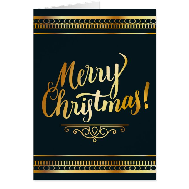 Cartão Natal de Papais noeis (Frente)