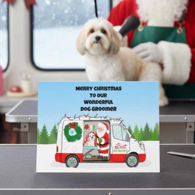Cartão Natal de Pet Móvel (Criador carregado)