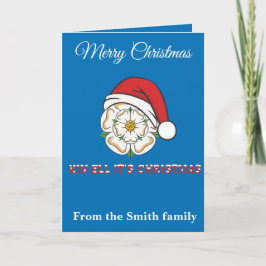 Cartão Natal de Yorkshire Parente Ell É Natal
