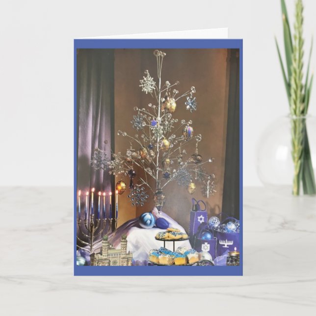 CARTÃO NATAL DESEJA FAMÍLIA, AMIGOS E FELICIDADE (Frente)