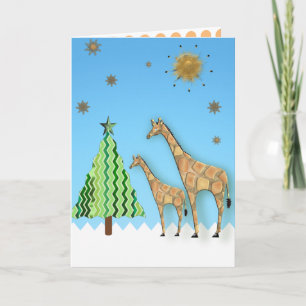 Cartão Natal do GIRAFA