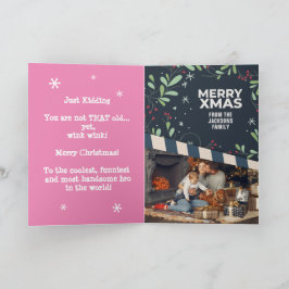 Cartão Natal do Pacote de Mais velho de brincadeira,Foto 