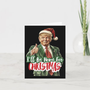 Cartão Natal Donald Trump Presidente 2024 Dançar Funn