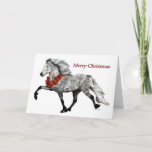 Cart&#227;o Natal dos Cavalos Islandeses