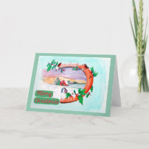 Natal em Celeiro de Ferradura em Estilo Vintage