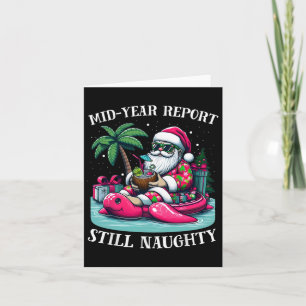 Cartão Natal Em Julho No Havaí, Natal Malvado Julho X