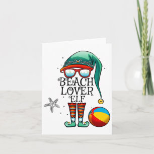 Cartão Natal Em Julho Praia Elf Matando Família