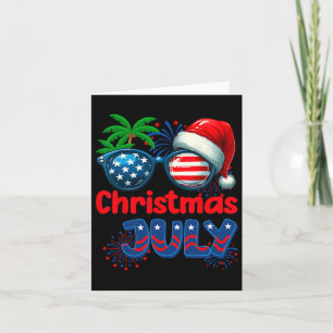 Cartão Natal Em Julho Praia Havaí Papais noeis Usa Fl