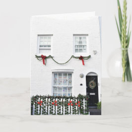 Cartão Natal em Notting Hill London Fotografia no Reino U