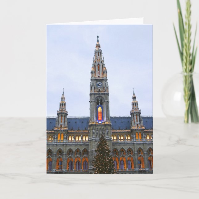 Cartão Natal em Viena (Frente)