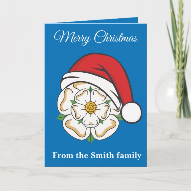 Cartão Natal em Yorkshire (Frente)