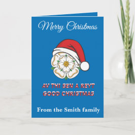 Cartão Natal em Yorkshire Av Thi Sen A Reyt Bom Natal