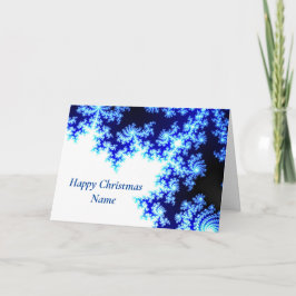 Cartão Natal gelado