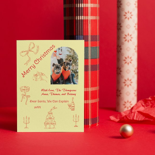 Cartão Natal manuscrito (Criador carregado)