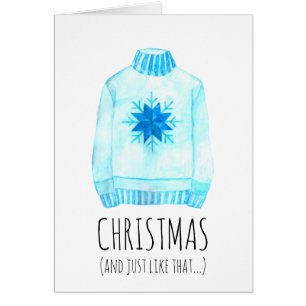 Cartão Natal minimalista... e assim