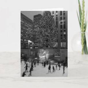 Cartão Natal no Rockefeller   NYC