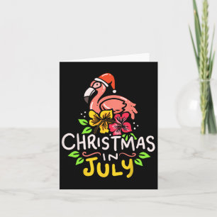 Cartão Natal No Surf Do Papai Noel De Julho