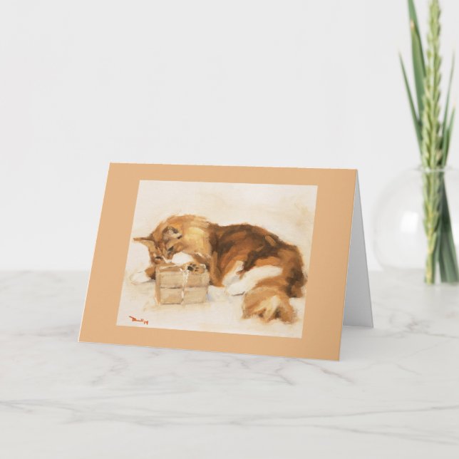 Cartão Natal - o presente de Mitch (Frente)