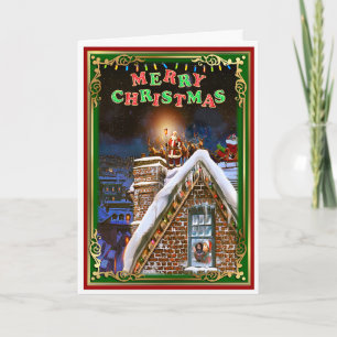 Cartão Natal Papai Noel