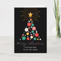 Natal para Pastor e Sua Esposa com Árvore