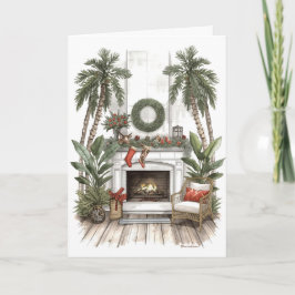 Cartão Natal pelo Palms