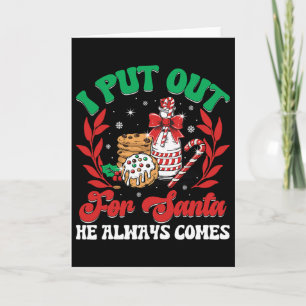 Cartão Natal que eu coloquei para o Papai Noel Funny Xmas