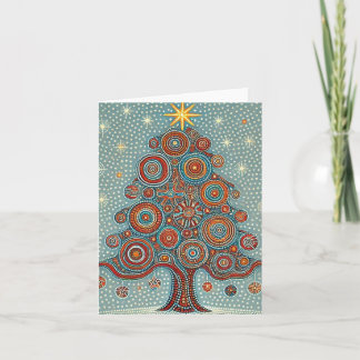 Cartão Natal tradicional australiano