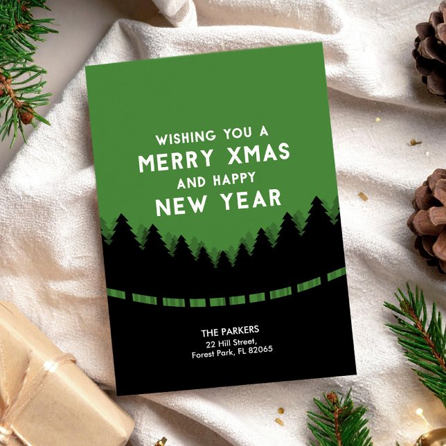 Cartão Natal Verde das Matas (Criador carregado)