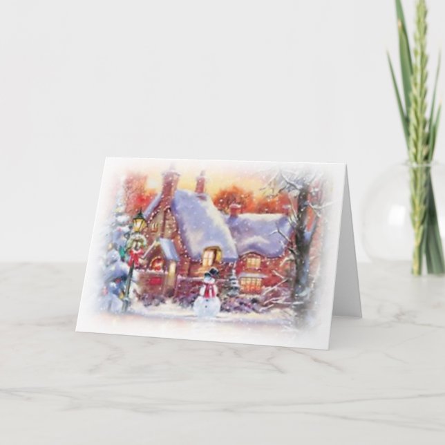 Cartão Natal Vintage (Frente)