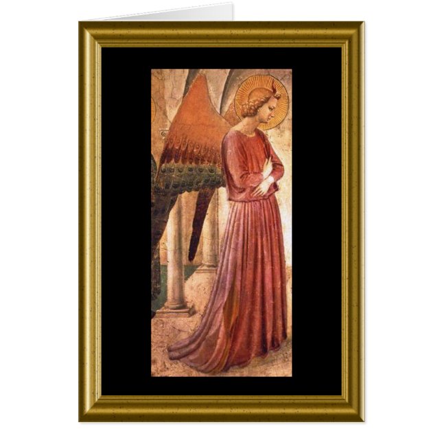 Cartão Natale de Buon - receita do chocolate (Frente)