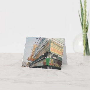 Cartão Nathan's Famous Hot Dogs Blank Note Card
