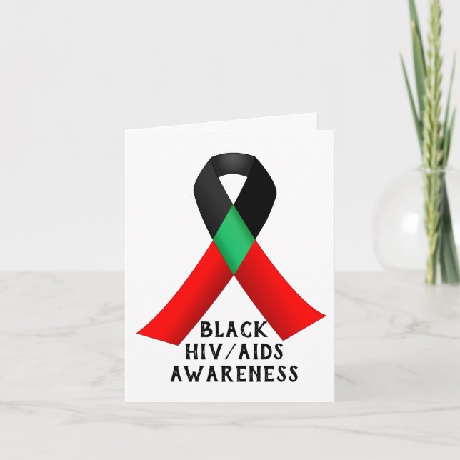 Cartão National Black HIV/AIDS Awareness Day (Frente)