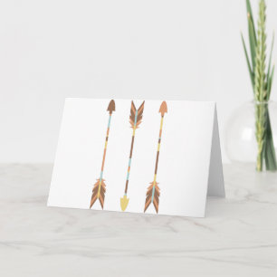 Cartão Native American Arrows