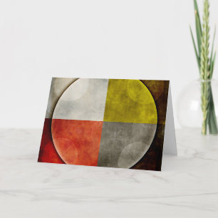 Cartão Native American Sacred Hoop