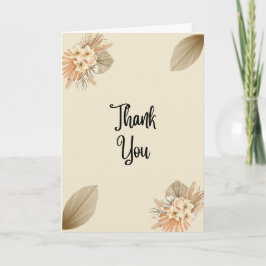 Cartão Natural Thank You Card