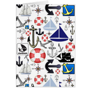 Cartão Naturalmente náutico